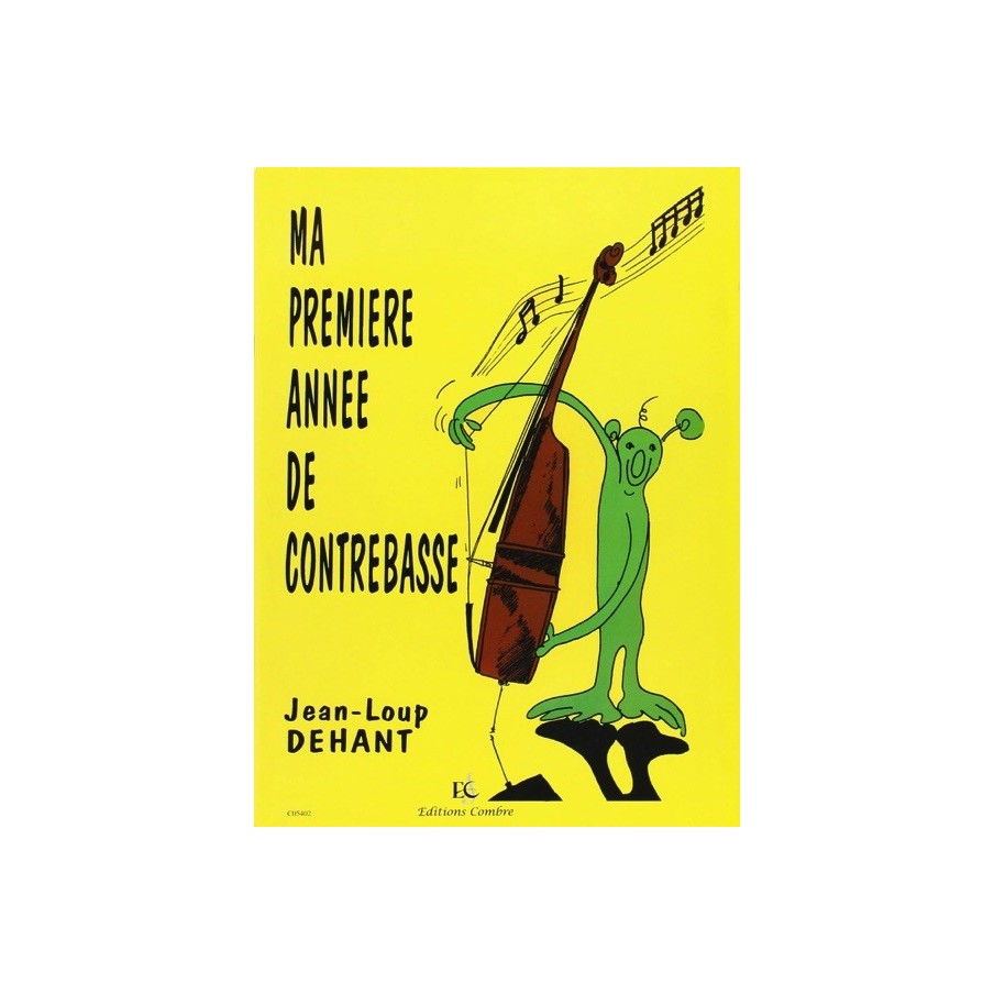 9790230354028COMC05402 Ma première année de contrebasse
