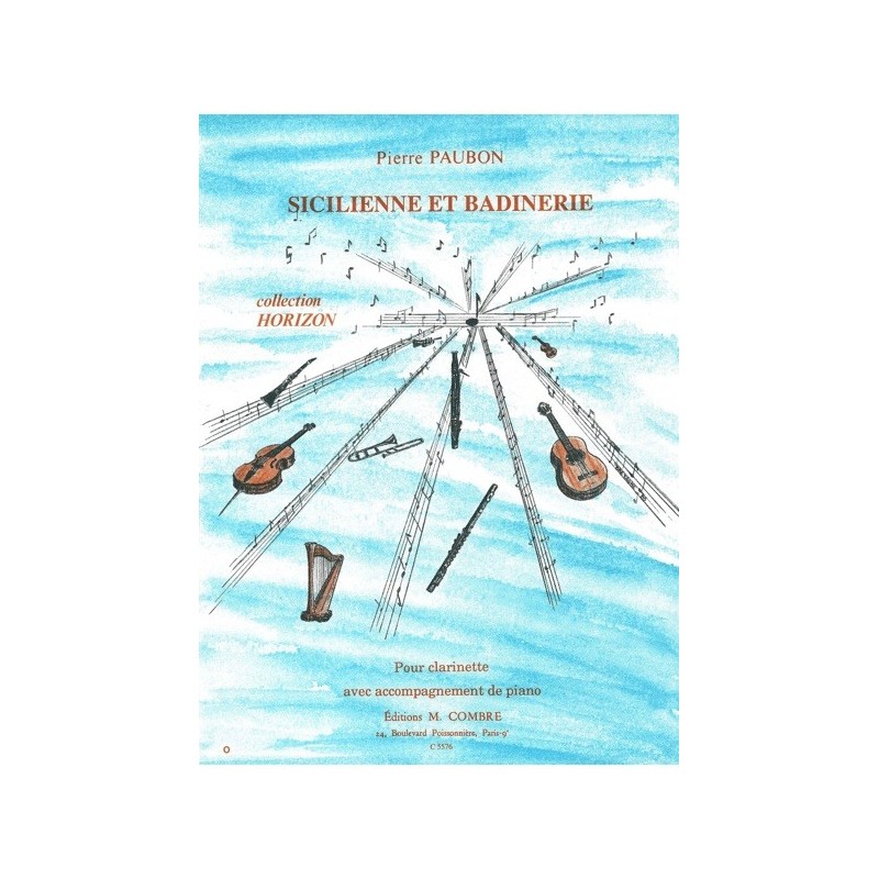 9790230355766COMC05576 Sicilienne et badinerie