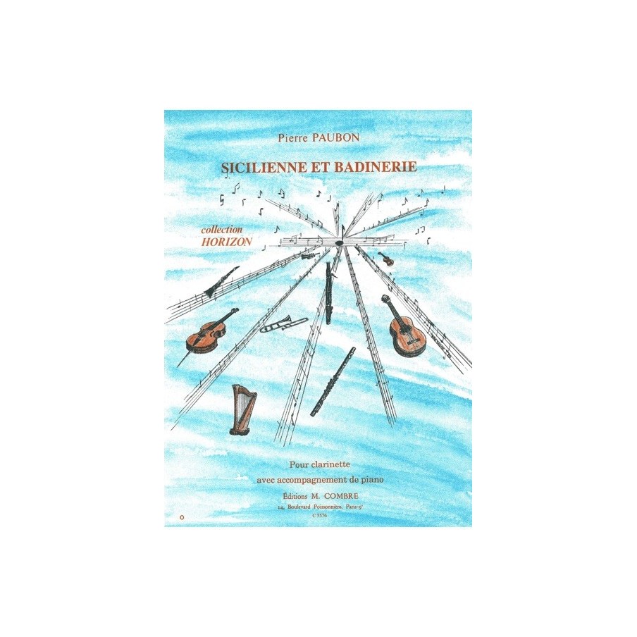 9790230355766COMC05576 Sicilienne et badinerie