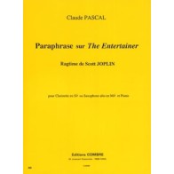 9790230355964COMC05596 Paraphrase sur the Entertainer de S. Joplin