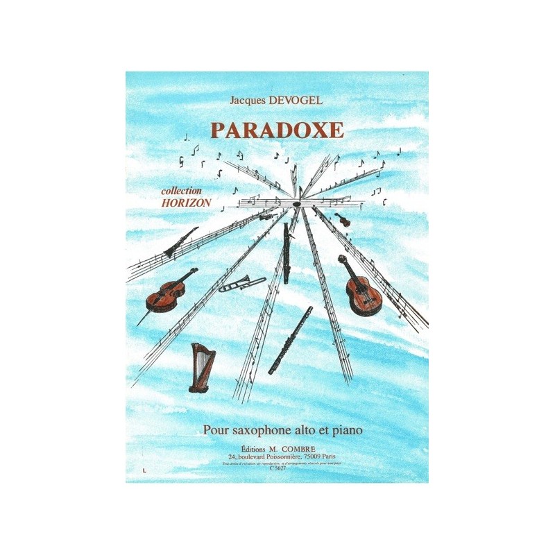 9790230356275COMC05627 Paradoxe