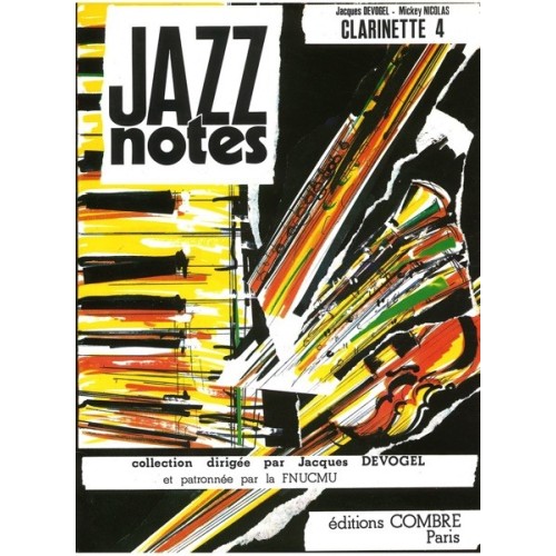 9790230356282COMC05628 Jazz Notes Clarinette 4 : Patricia - Dixie boy