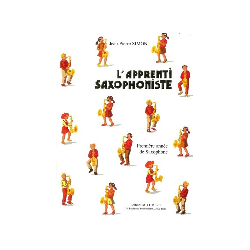 9790230357852COMC05785 L'Apprenti saxophoniste - 1ère année