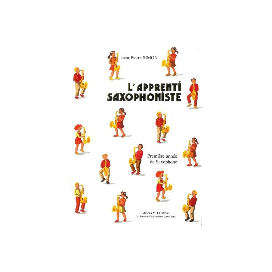 9790230357852COMC05785 L'Apprenti saxophoniste - 1ère année
