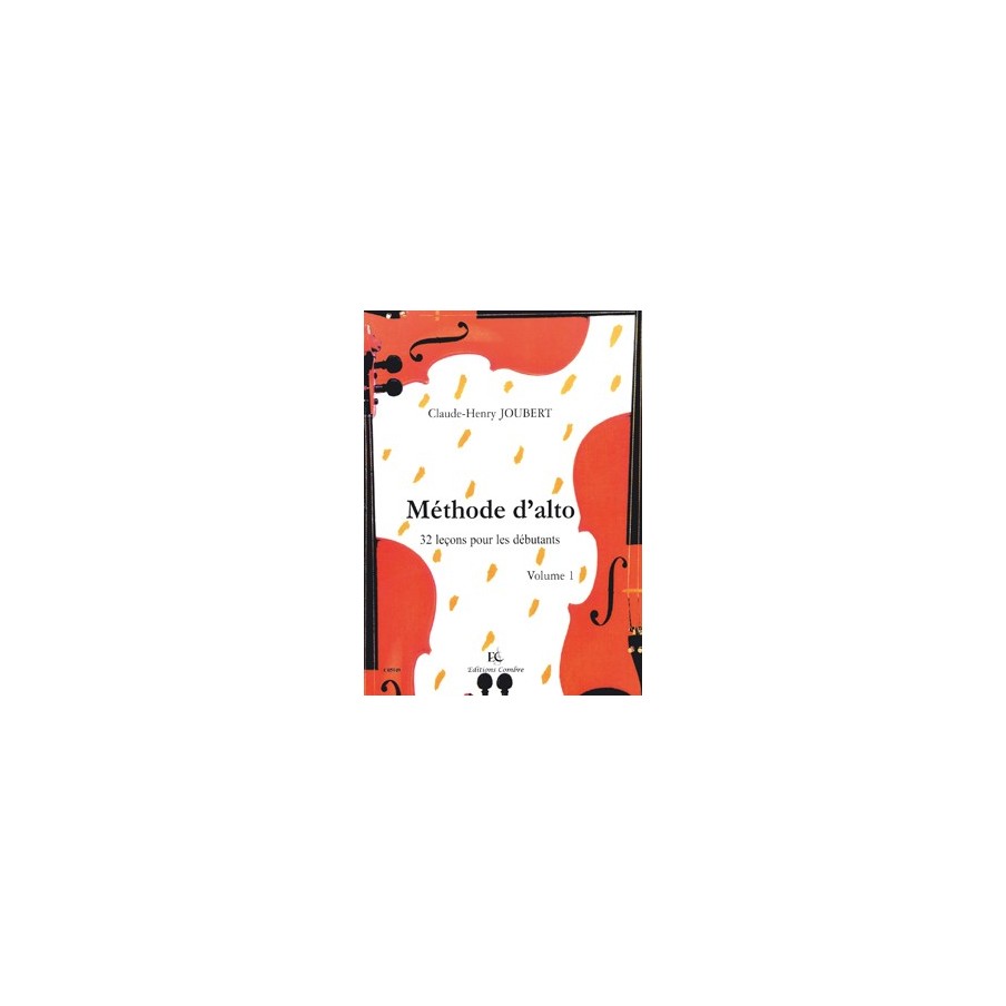9790230359498COMC05949 Méthode d'alto Vol.1 : 32 leçons débutants