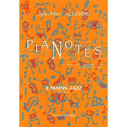 9790230360128COMC06012 Pianotes 4 mains Jazz Book 2