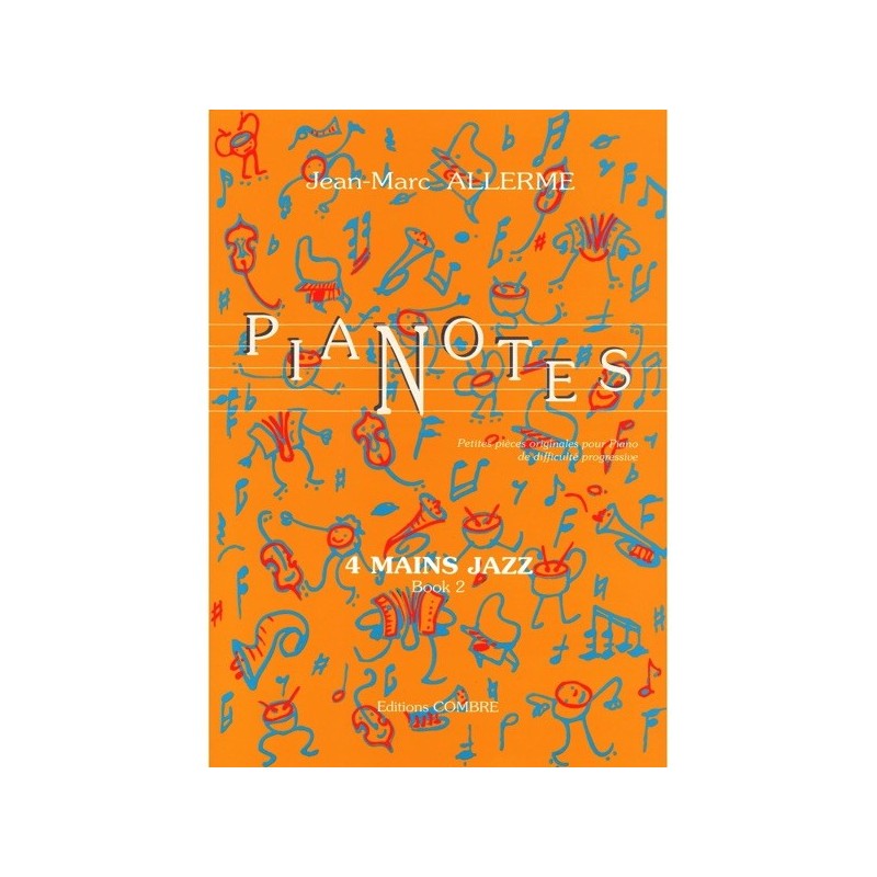 9790230360128COMC06012 Pianotes 4 mains Jazz Book 2