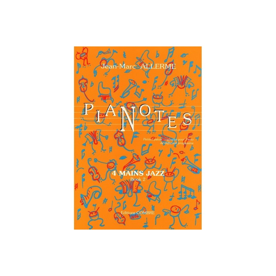 9790230360128COMC06012 Pianotes 4 mains Jazz Book 2
