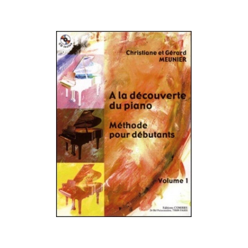 9790230362986COMC06298 A la découverte du piano Vol.1 Méthode débutant