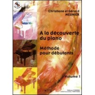 9790230362986COMC06298 A la découverte du piano Vol.1 Méthode débutant