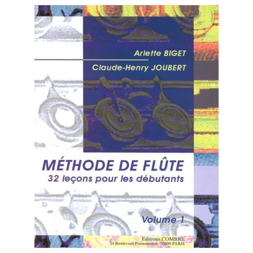 9790230363587COMC06358 Méthode de flûte Vol.1 (32 Leçons débutants)