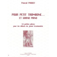 9790230363891COMC06389 Pour petit trombone... Et grand piano (10 pièces)