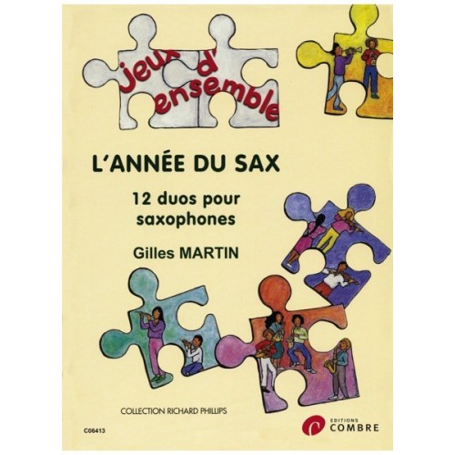 9790230364133COMC06413 L'Année du sax (12 duos)