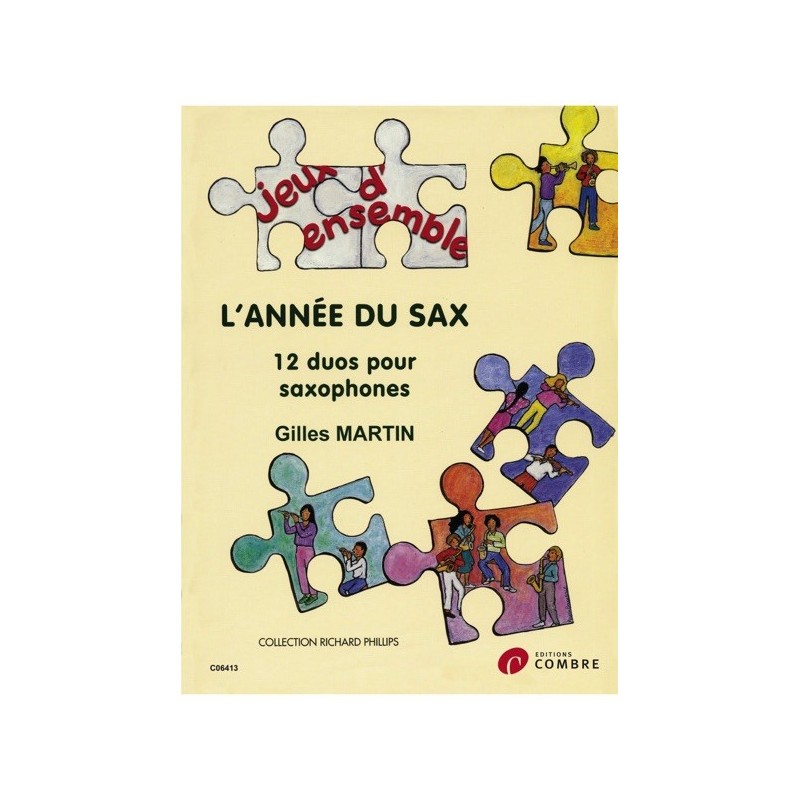 9790230364133COMC06413 L'Année du sax (12 duos)