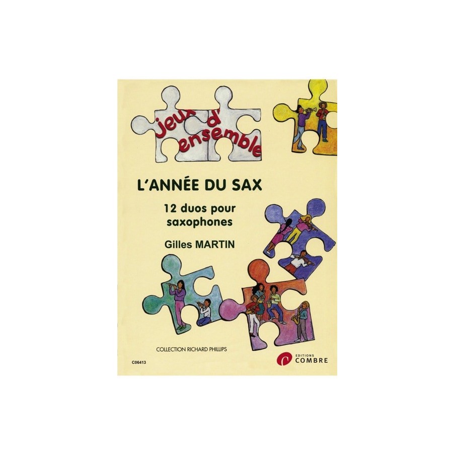 9790230364133COMC06413 L'Année du sax (12 duos)