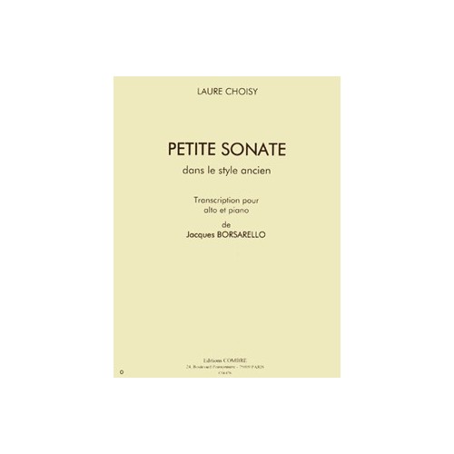 9790230364768COMC06476 Petite sonate dans le style ancien
