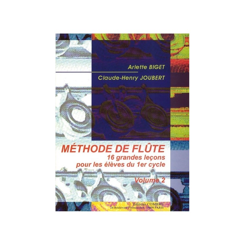 9790230365727COMC06572 Méthode de flûte Vol.2 (16 Leçons 1° cycle)