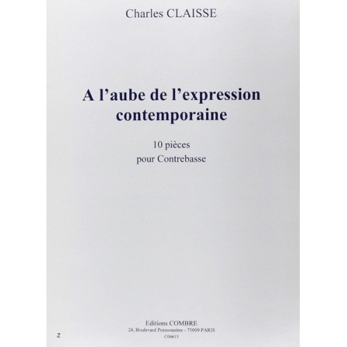 9790230366151COMC06615 A l'aube de l'expression contemporaine (10 pièces)