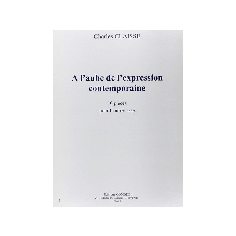 9790230366151COMC06615 A l'aube de l'expression contemporaine (10 pièces)