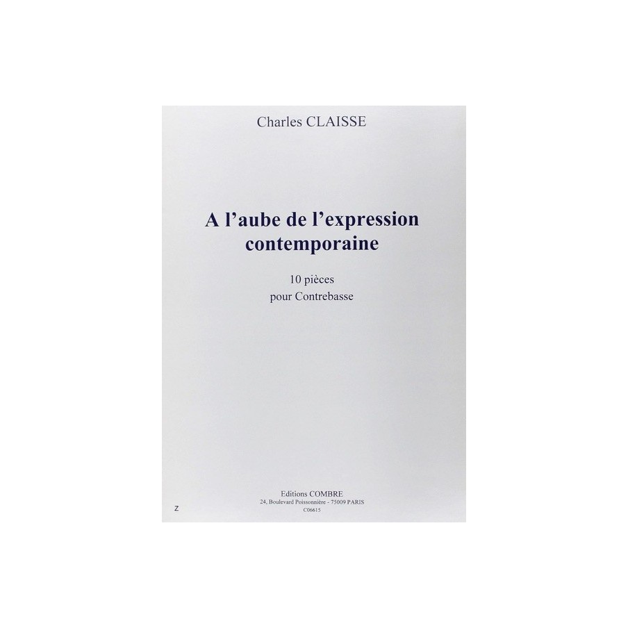 9790230366151COMC06615 A l'aube de l'expression contemporaine (10 pièces)