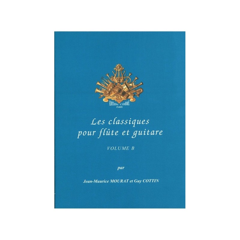 9790230366489COMC06648 Les Classiques pour flûte et guitare Vol.B