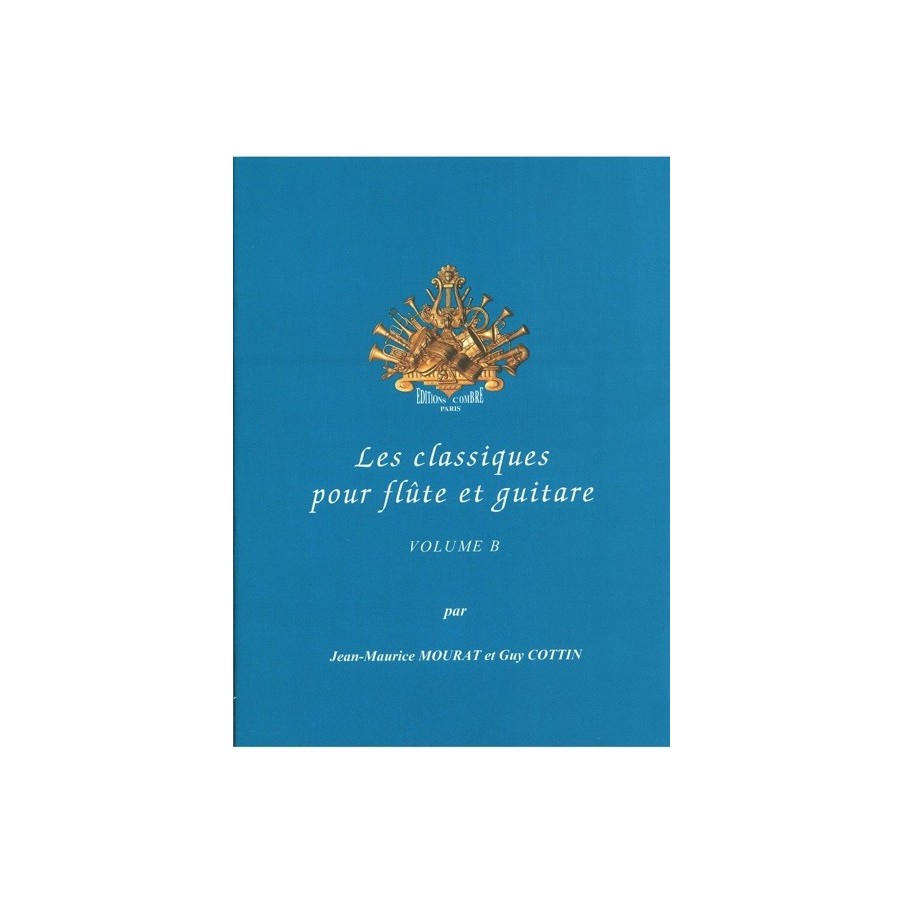 9790230366489COMC06648 Les Classiques pour flûte et guitare Vol.B