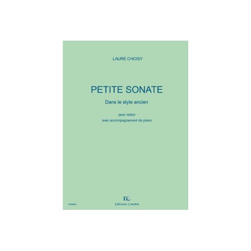 9790230386241COMEG08624 Petite sonate dans le style ancien