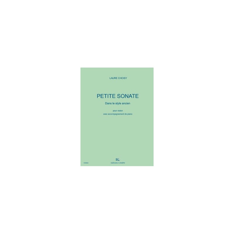 9790230386241COMEG08624 Petite sonate dans le style ancien
