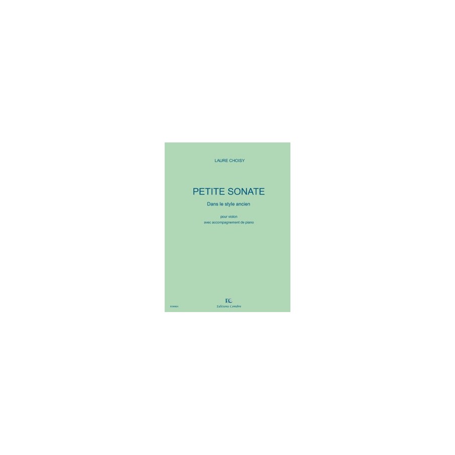 9790230386241COMEG08624 Petite sonate dans le style ancien