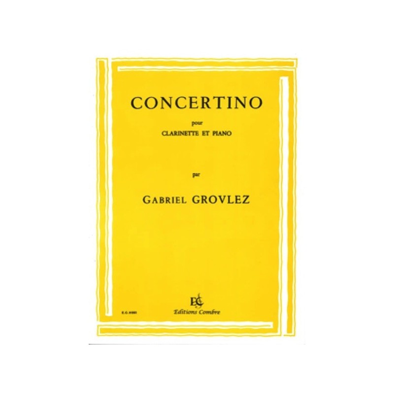 9790230300360COMEG08992 Concertino