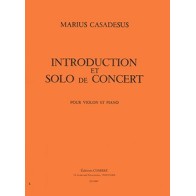 9790230390996COMEG09099 Introduction et solo de concert
