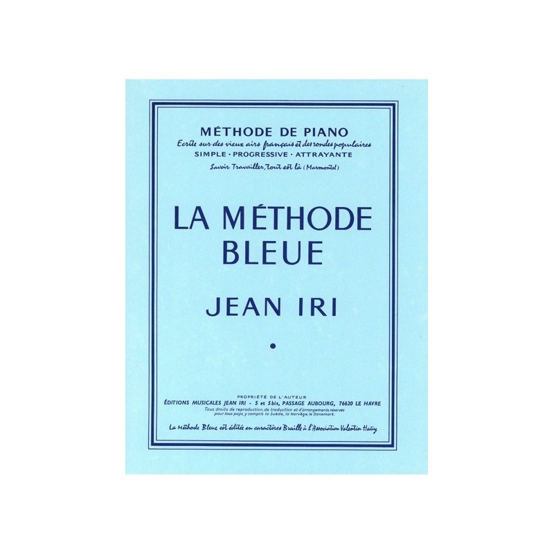 9790230302692COMIRIBLEUE La Méthode bleue