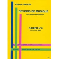 9790230300131COMMAQ0 Devoirs de musique cahier 0