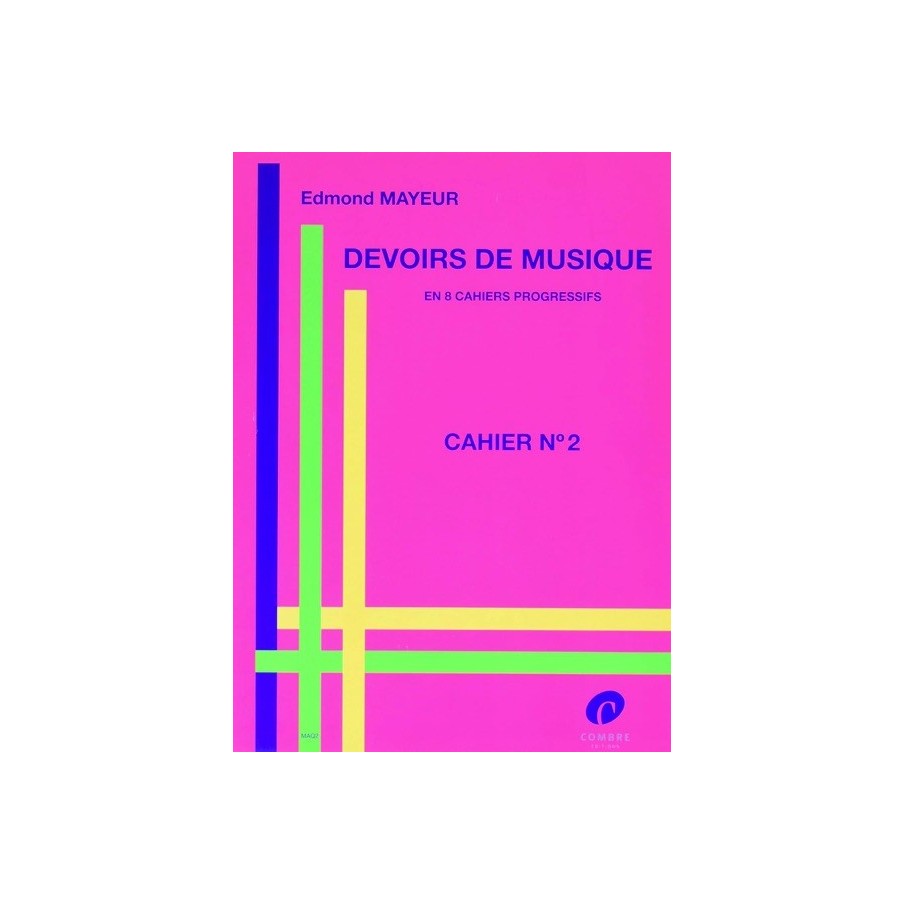 9790230300155COMMAQ2 Devoirs de musique cahier 2