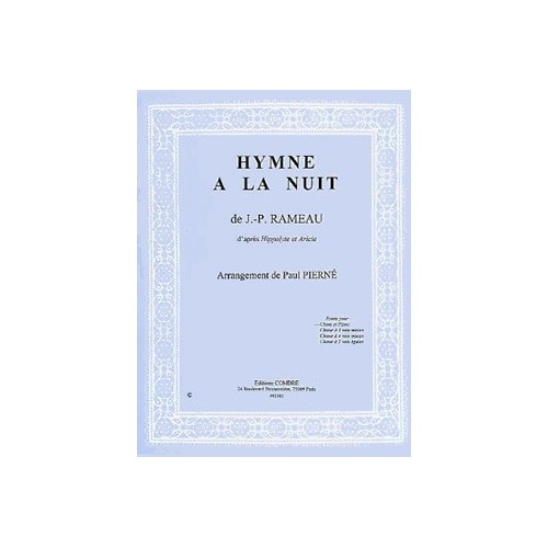 9790230321822COMP02182 Hymne à la nuit