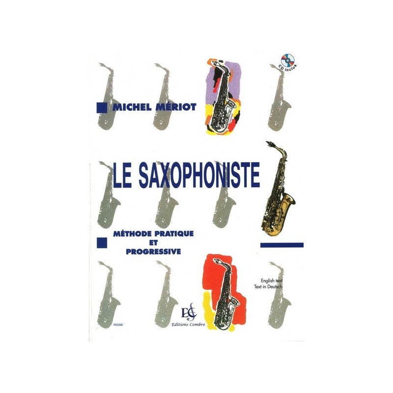 9790230333504COMP03350 Le Saxophoniste - Méthode progressive