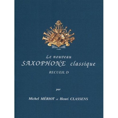 9790230333849COMP03384 Le Nouveau saxophone classique Vol.D