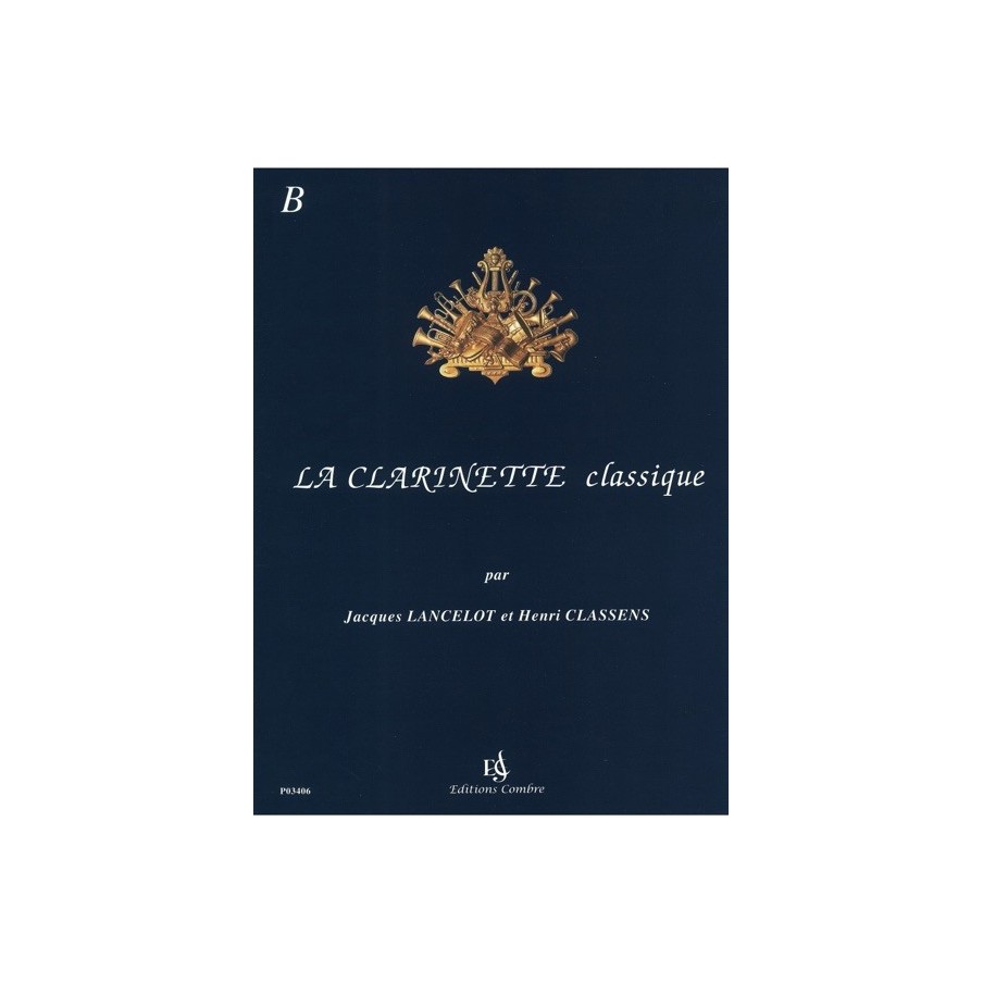 9790230334068COMP03406 La Clarinette classique Vol.B
