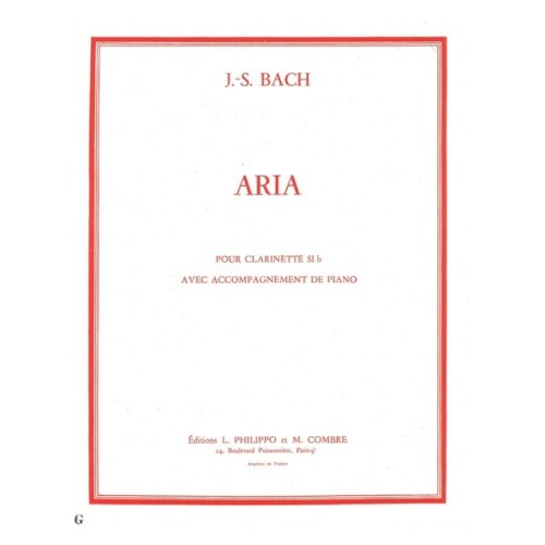 9790230343206COMP04320 Aria extr. de la Suite en ré maj. (transcription)