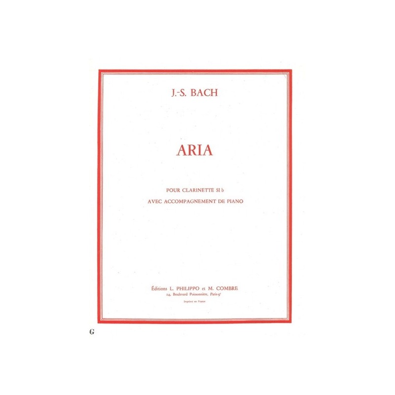 9790230343206COMP04320 Aria extr. de la Suite en ré maj. (transcription)