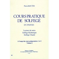 9790230344470COMP04447 Cours pratique de solfège Vol.2