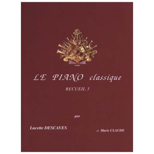 9790230302951COMPN06242 Le Piano classique Vol.3