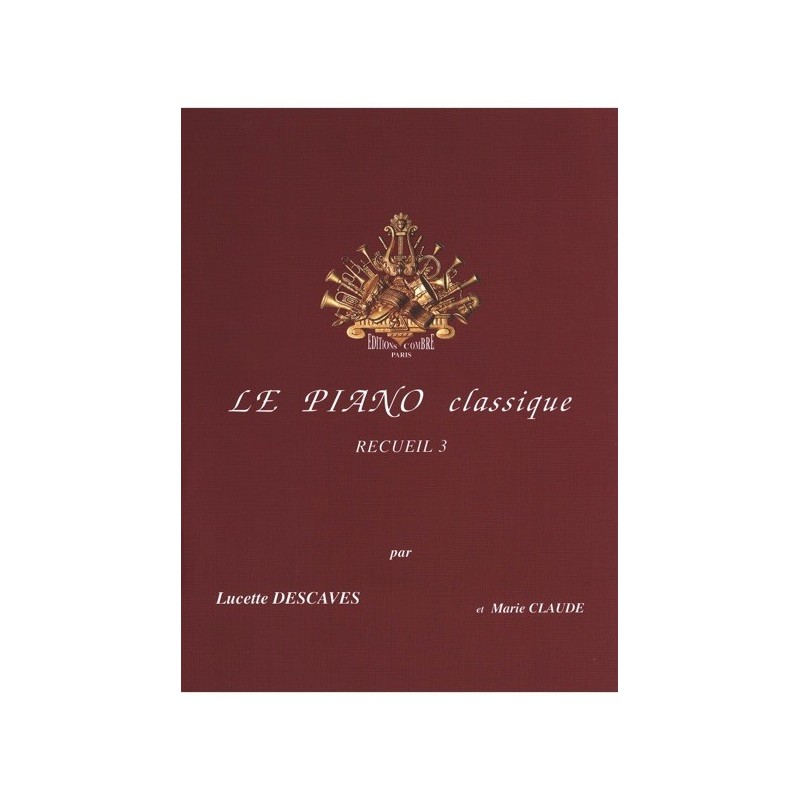 9790230302951COMPN06242 Le Piano classique Vol.3