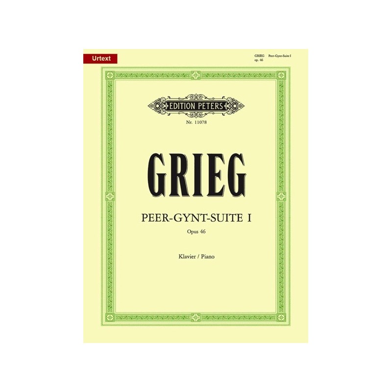 9790014107567EP11078 Peer Gynt Suite 1 Op.46