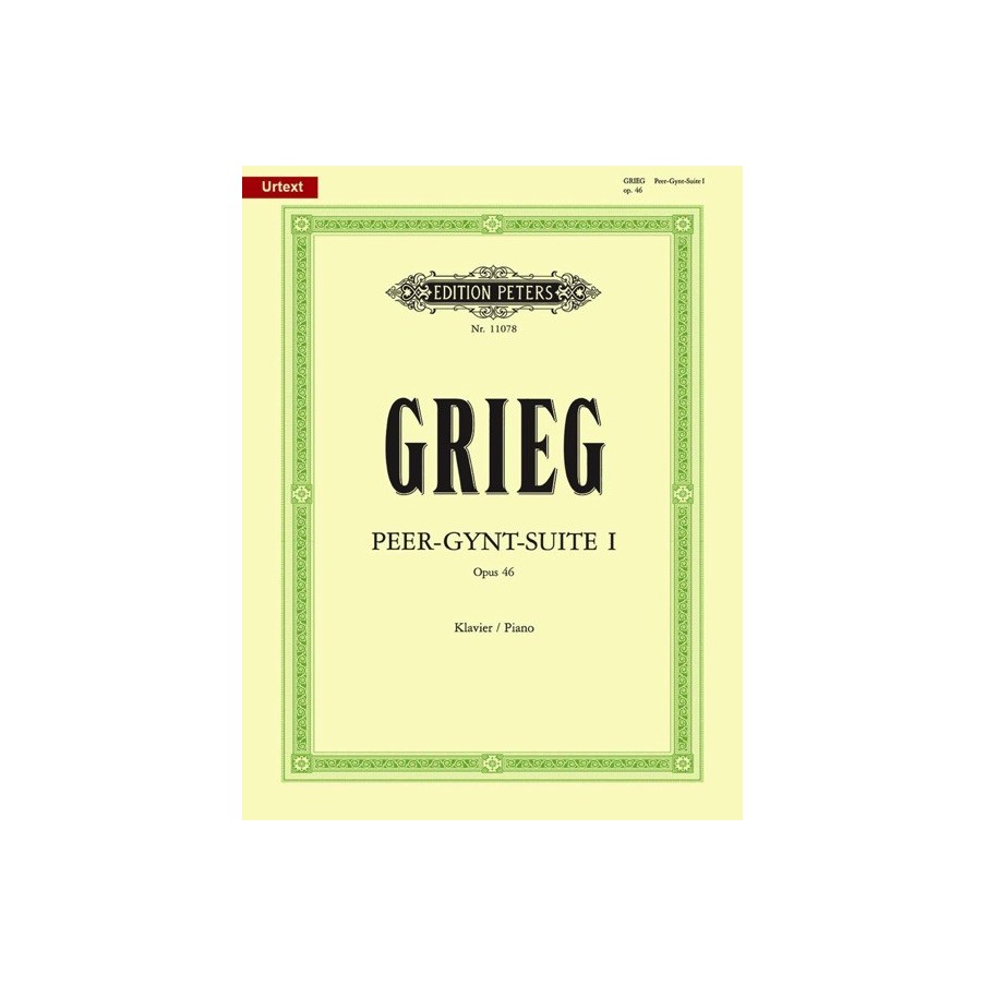 9790014107567EP11078 Peer Gynt Suite 1 Op.46