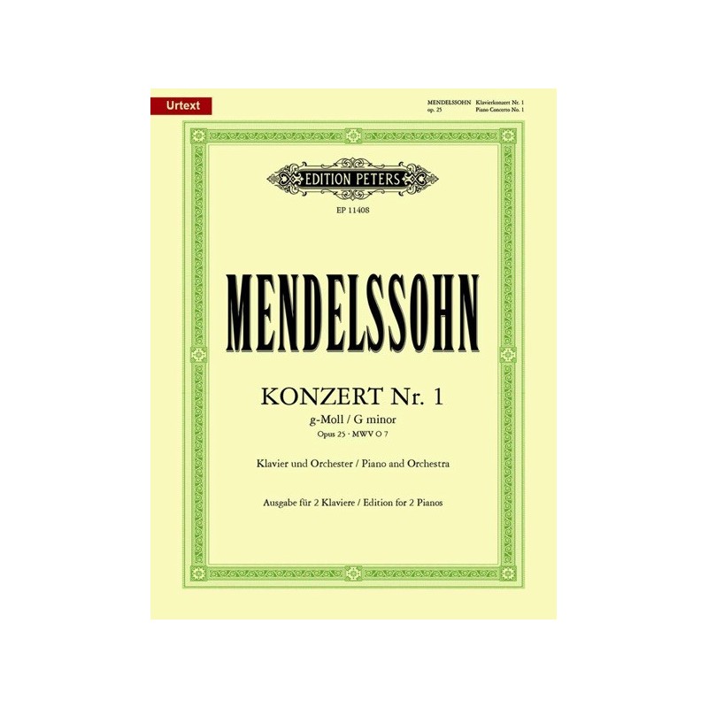 9790014117542EP11408 Piano Concerto No.1 G minor Op. 25