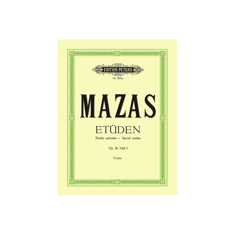 9790014008239EP1819A Etüden Op. 36 Heft 1 - Etudes Spéciales