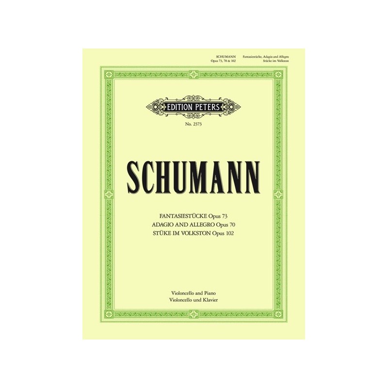 9790014010638EP2373 Fantasiestücke op. 73 / Adagio und Allegro op. 70