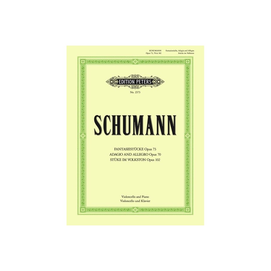 9790014010638EP2373 Fantasiestücke op. 73 / Adagio und Allegro op. 70