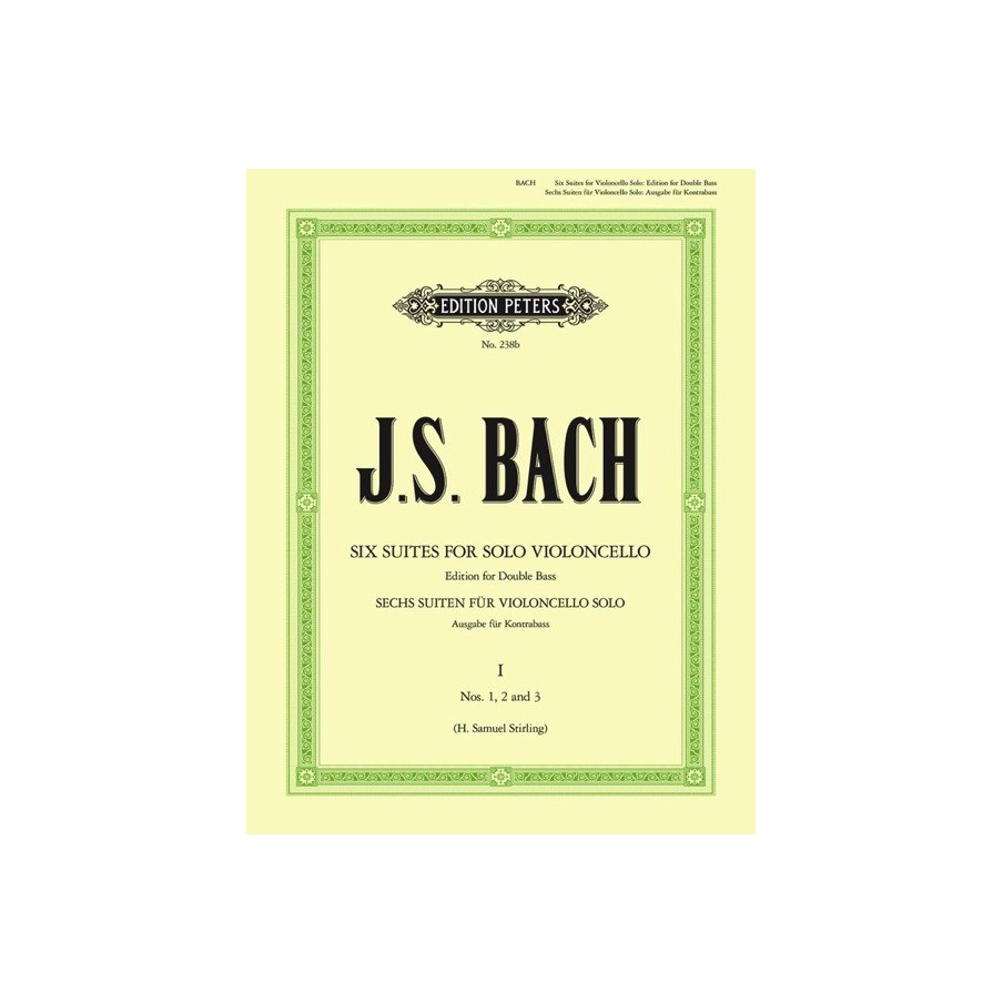 9790014003258EP238B Six Suites For Solo Cello BWV 1007-1012 - Vol.1